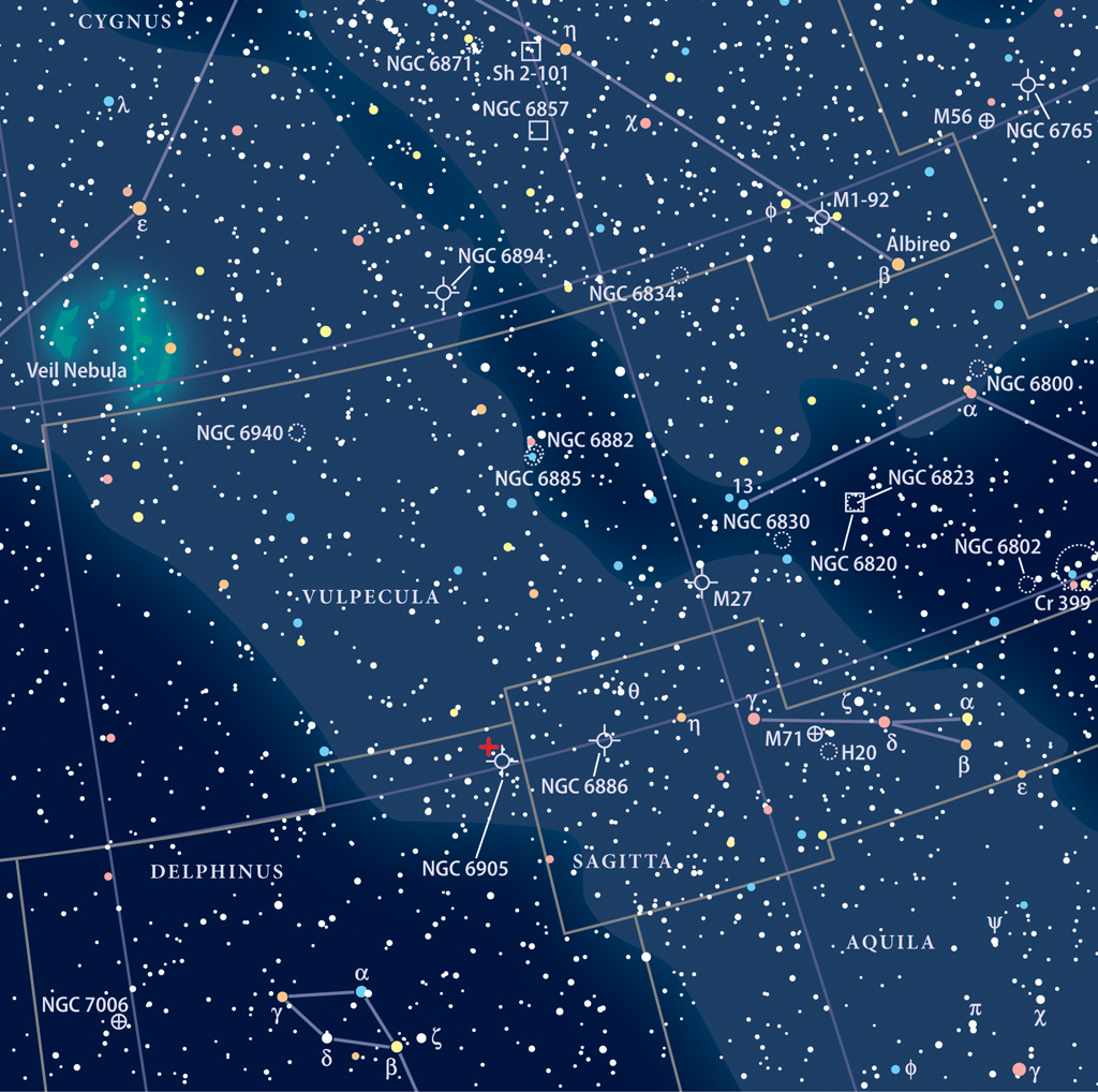 Interactive Night Sky Chart