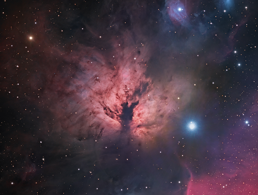 The Flame Nebula (NGC 2024) Astronomy Magazine Interactive Star