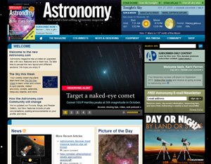 Astronomy.com homepage