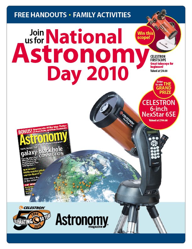 Astronomy Day 2010 poster