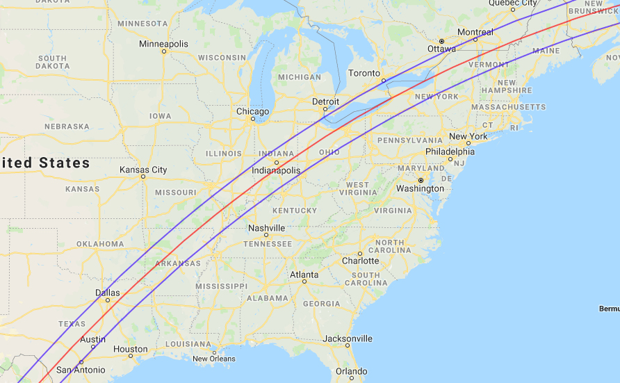 First look at the 2024 total solar eclipse - Astronomy Magazine ...