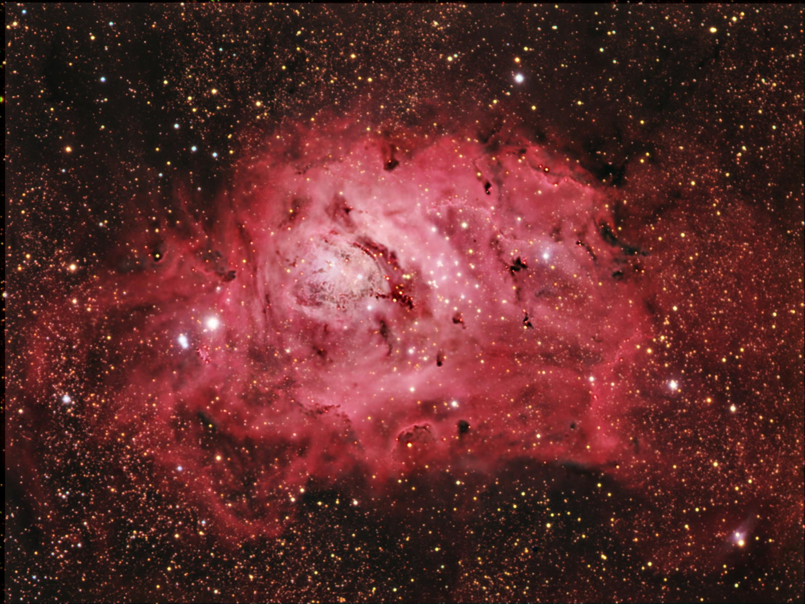 M8 (The Lagoon Nebula) .